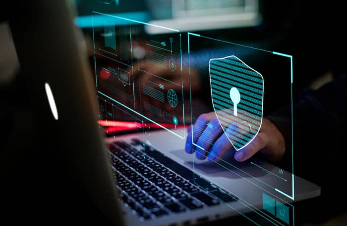 Digital crime by an anonymous hacker