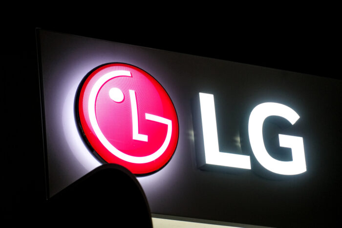 The LG company logo