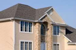Asphalt Shingles on a House