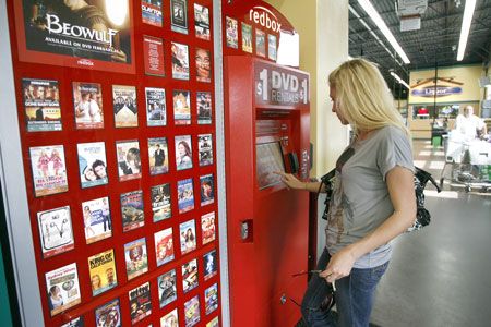 Redbox kiosk