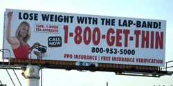 1-800-GET-THIN billboard