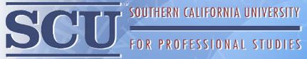 Southern California University Professional Studies
