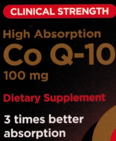 Co Q10 supplement benefits