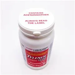 Tylenol liver damage warning