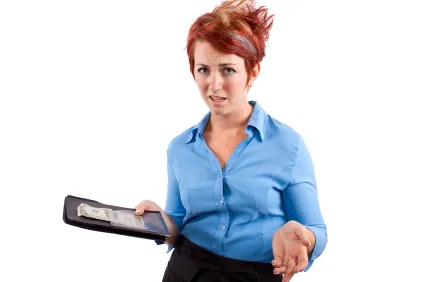 Waitress Gratuity/Tips