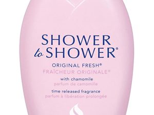 Shower to Shower body powder