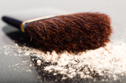 cosmetic talcum powder