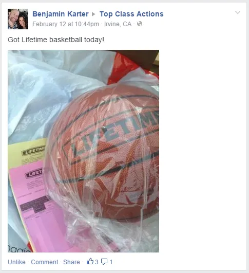 Lifetime Basketball settlement