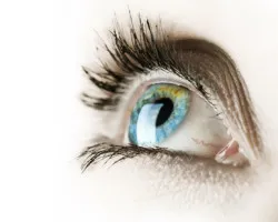 Eye Over White