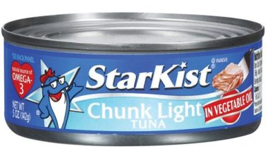 can of StarKist tuna