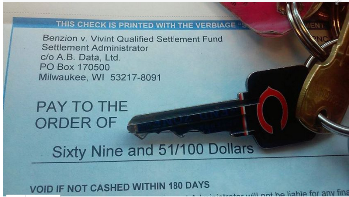 Vivint TCPA class action settlement 