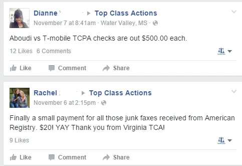 American Registry T-Mobile Checks