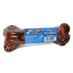 dog treat real ham bone