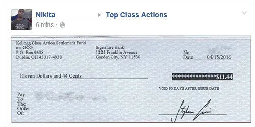 Kellogg-settlement-check