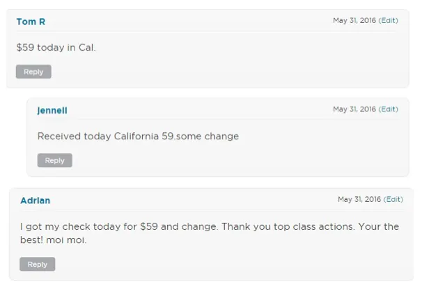 Elations Reader Comments