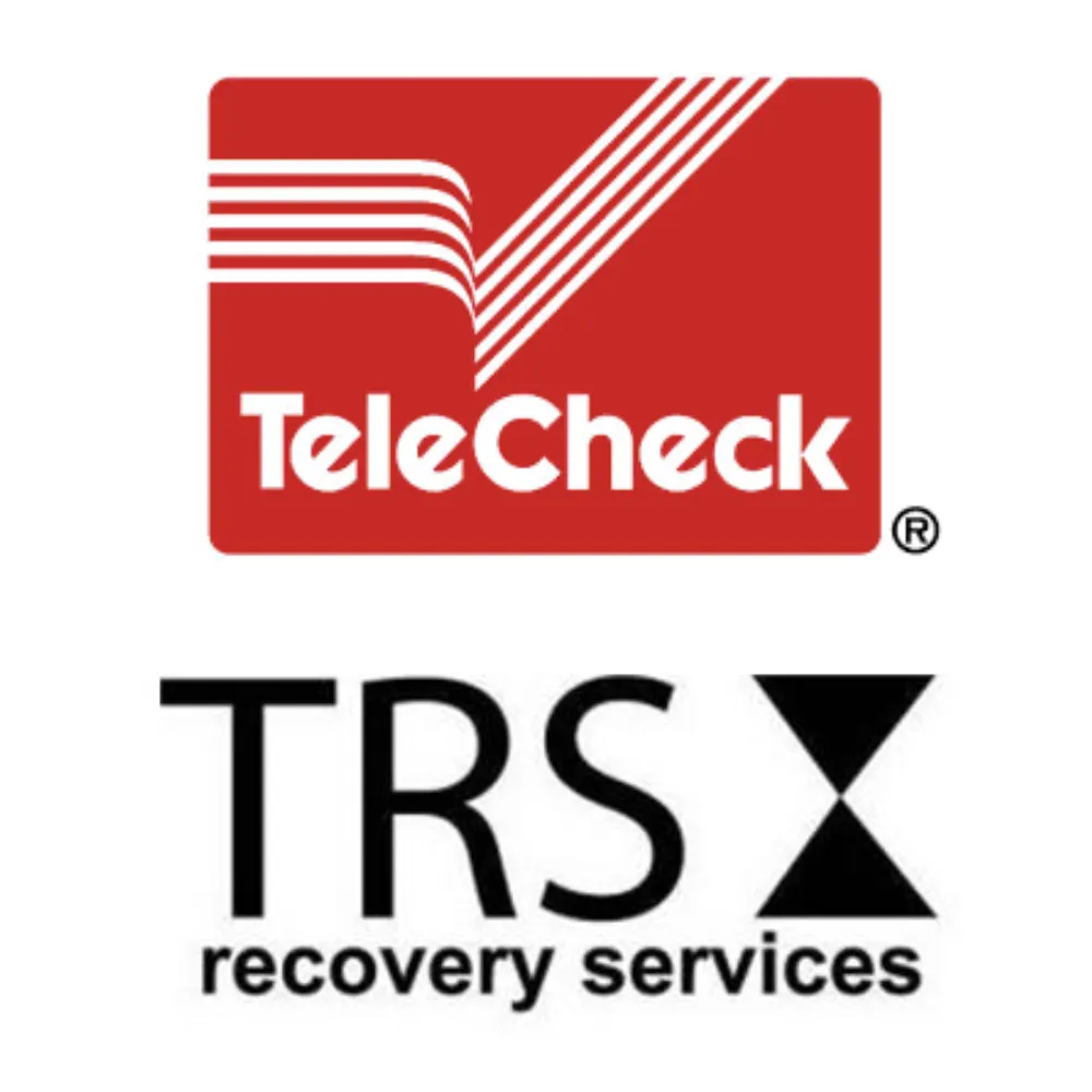 Telecheck Example TeleCheck, TRS Recovery Services Settlement Checks Mailed
