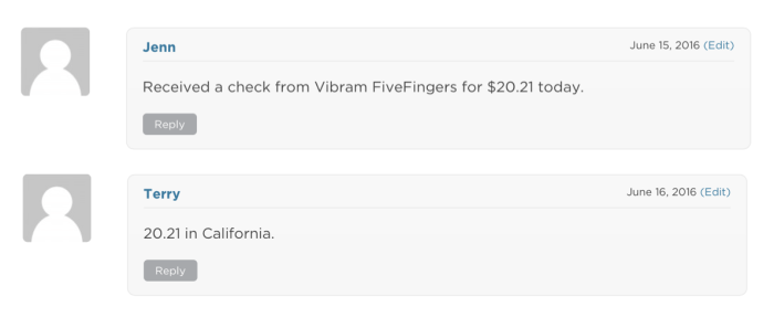 Vibram-comments