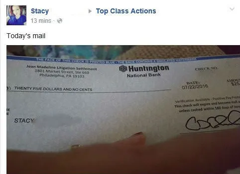 Aveda class action settlement