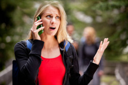 TCPA-woman-cellphone