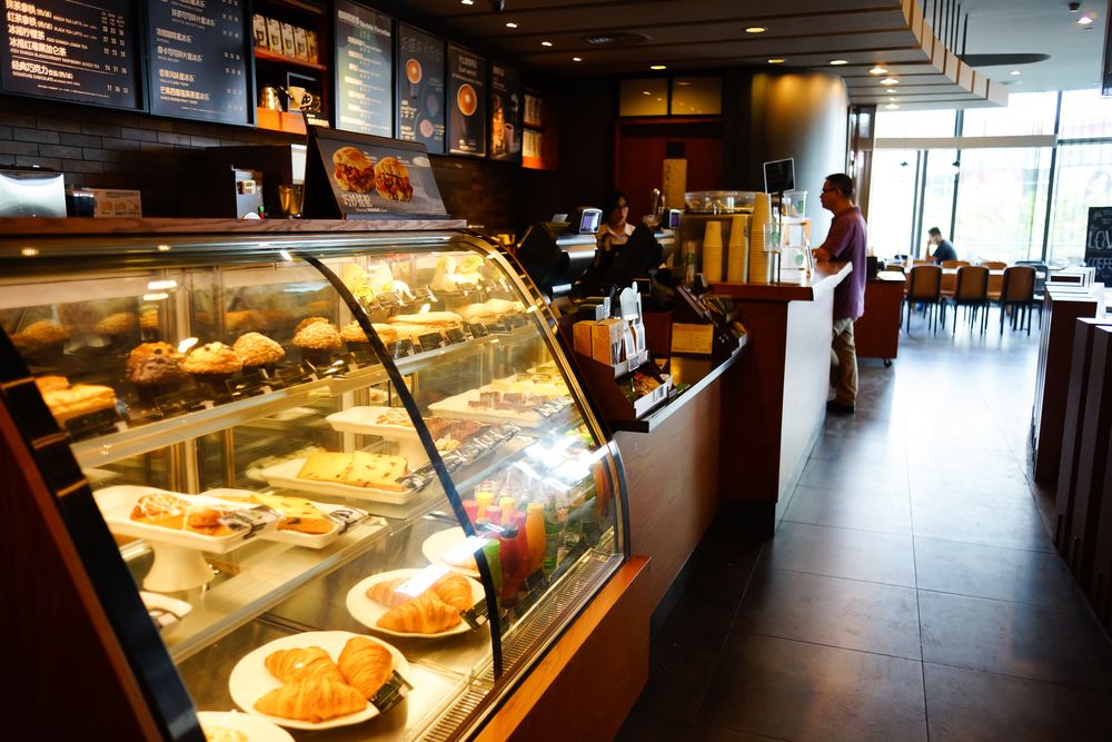 Starbucks Cafe interior