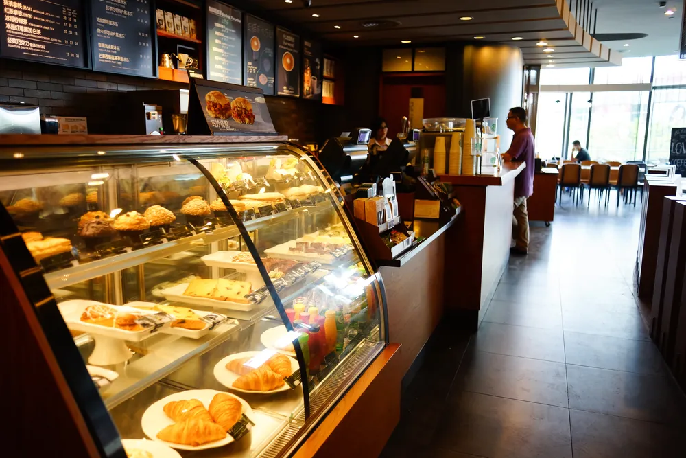 Starbucks Cafe interior