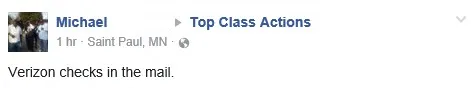 Verizon Wireless TCPA FB #2 8-13-16
