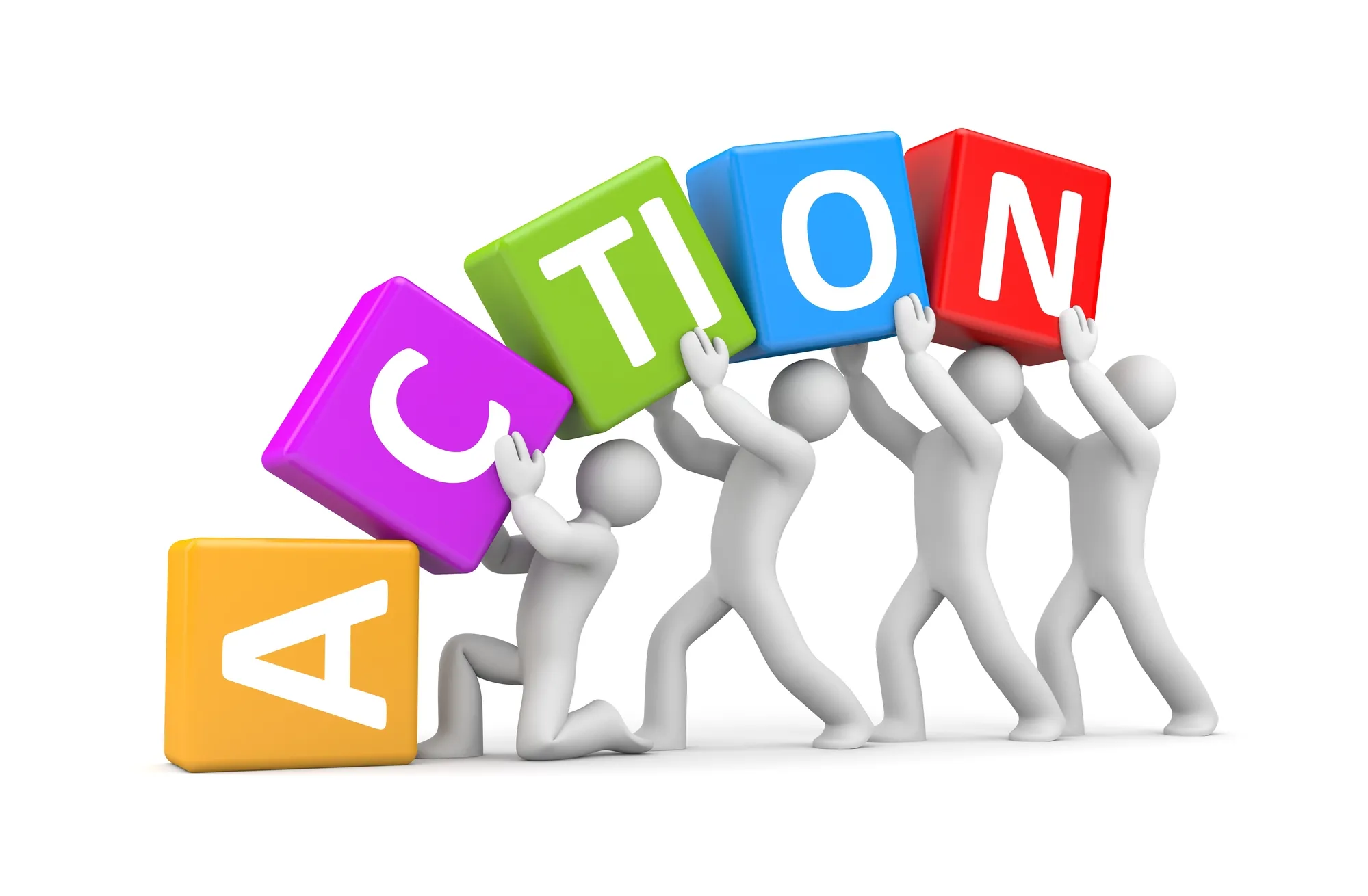 take action