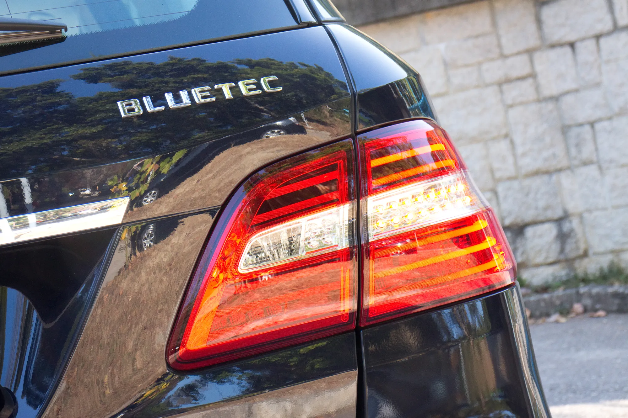 Hong Kong, China Jan 27, 2014 : Mercedes-Benz ML-Class BlueTec 2014 Model test drive on March 27 2014 in Hong Kong.