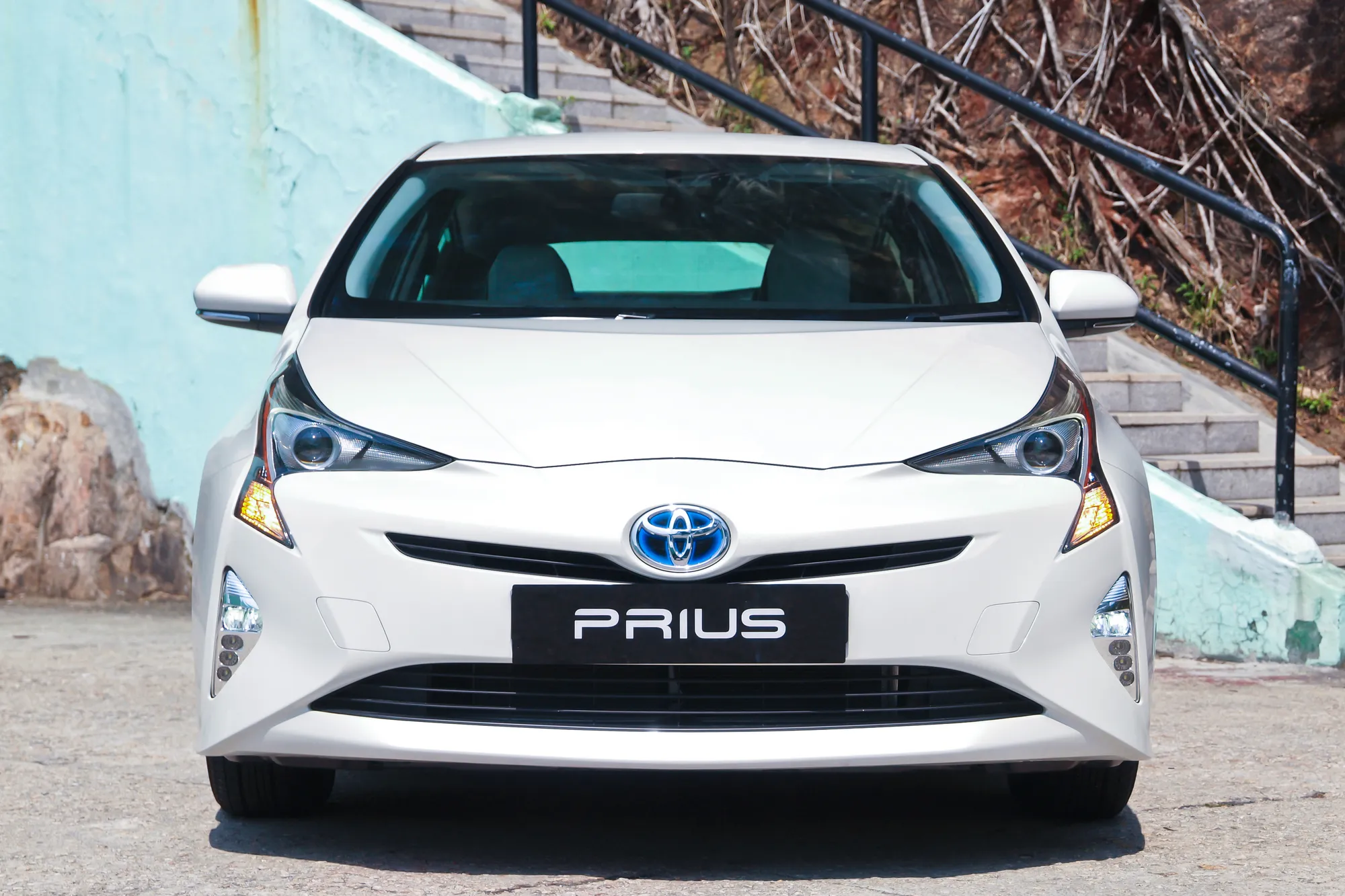 Hong Kong, China Feb 23, 2016 : Toyota Prius 2016 Test Drive Day on Feb 23 2016 in Hong Kong.