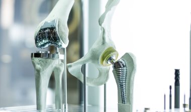 Knee and hip prosthesis for medicine