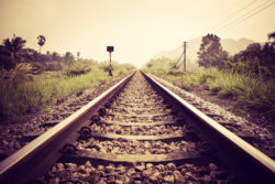 railroad tracks