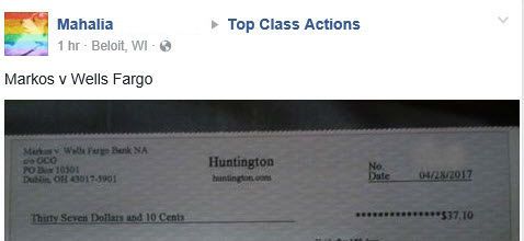 Markos v Wells Fargo check 3 5-1-17