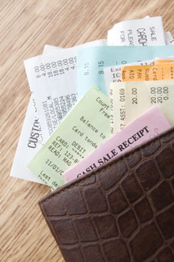 FACTA card receipt digits