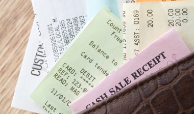 FACTA card receipt digits