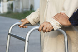 Zimmer hip implant complications walker revision surgery