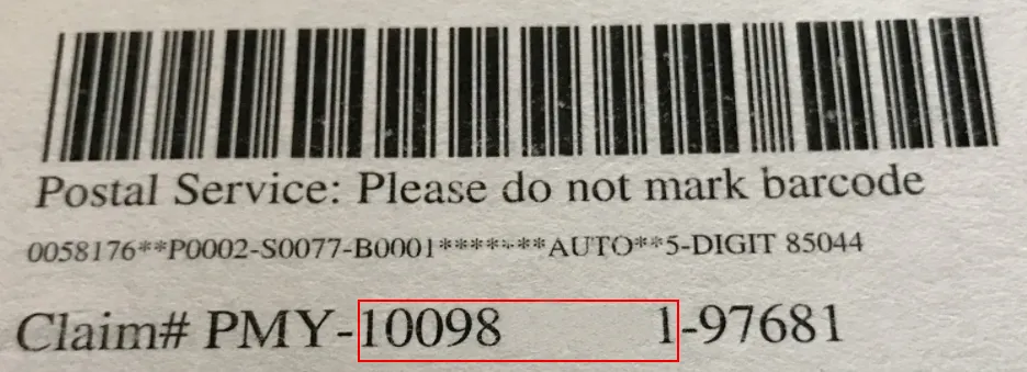 patriot-claim-number