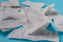 FACTA credit debit receipts