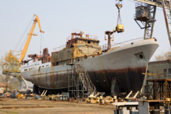 asbestos mesothelioma ship shipyard navy
