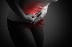 vaginal mesh transvaginal complications abdominal pain