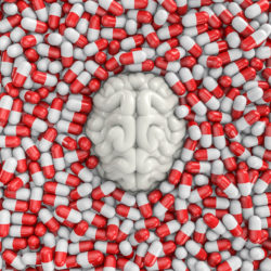 brain and pills