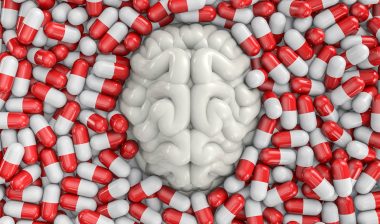 brain and pills