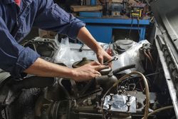 asbestos lung cancer mechanic