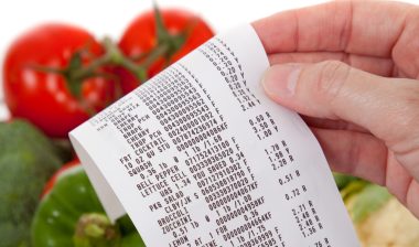 FACTA credit card debit card receipt digits