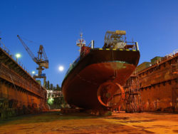 asbestos lung cancer shipyard shipbuilding