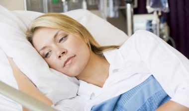 vaginal mesh pelvic mesh woman hospital bed