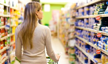 Walmart Rollback pricing woman shopping