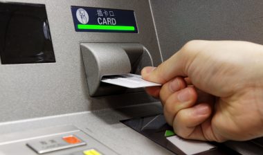 ATM and withdraws money, bank fees, overdraft fees