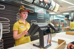 fast food worker