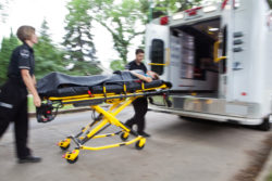 Pradaxa bleeding side effects anticoagulant emergency ambulance