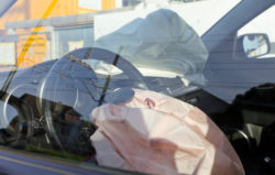 deployed airbags